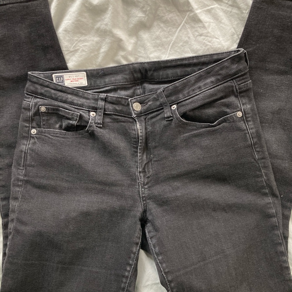 GAP Women's Black Jeans TALL